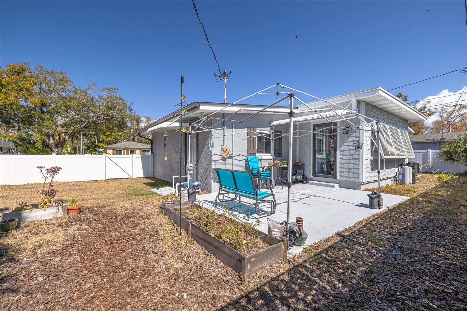 Enough room to play and garden