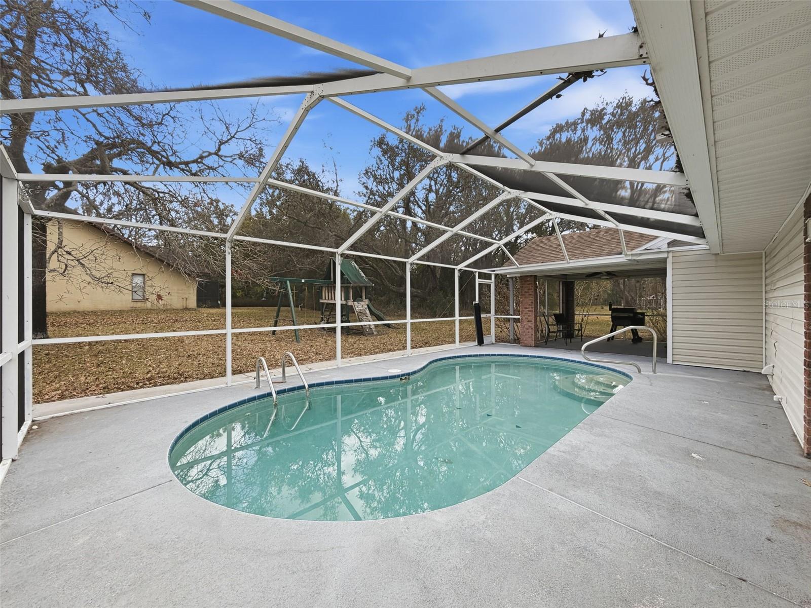 Screened Heated Pool