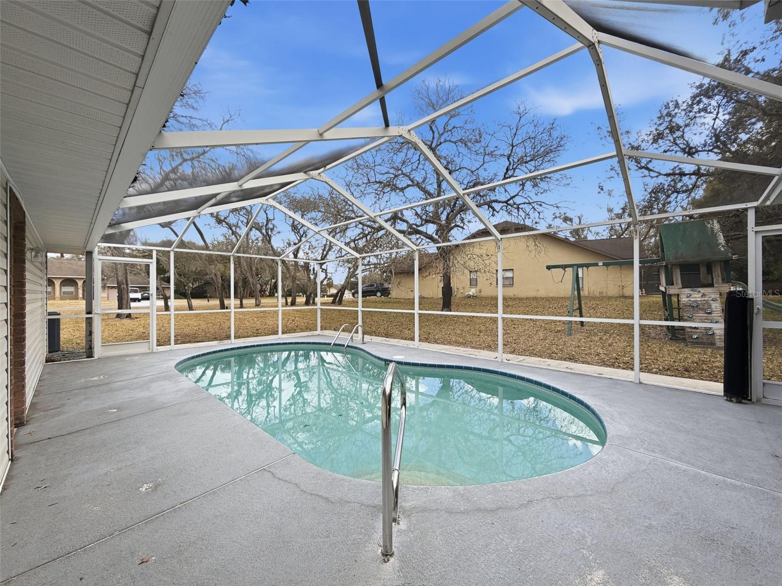 Screened Heated Pool