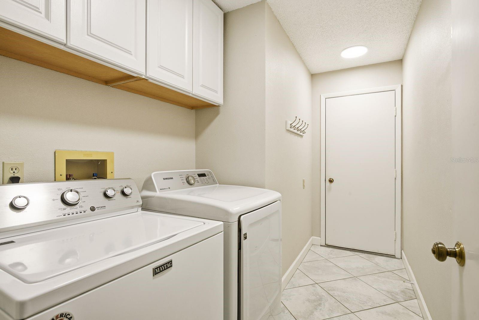 garage access from Laundry area