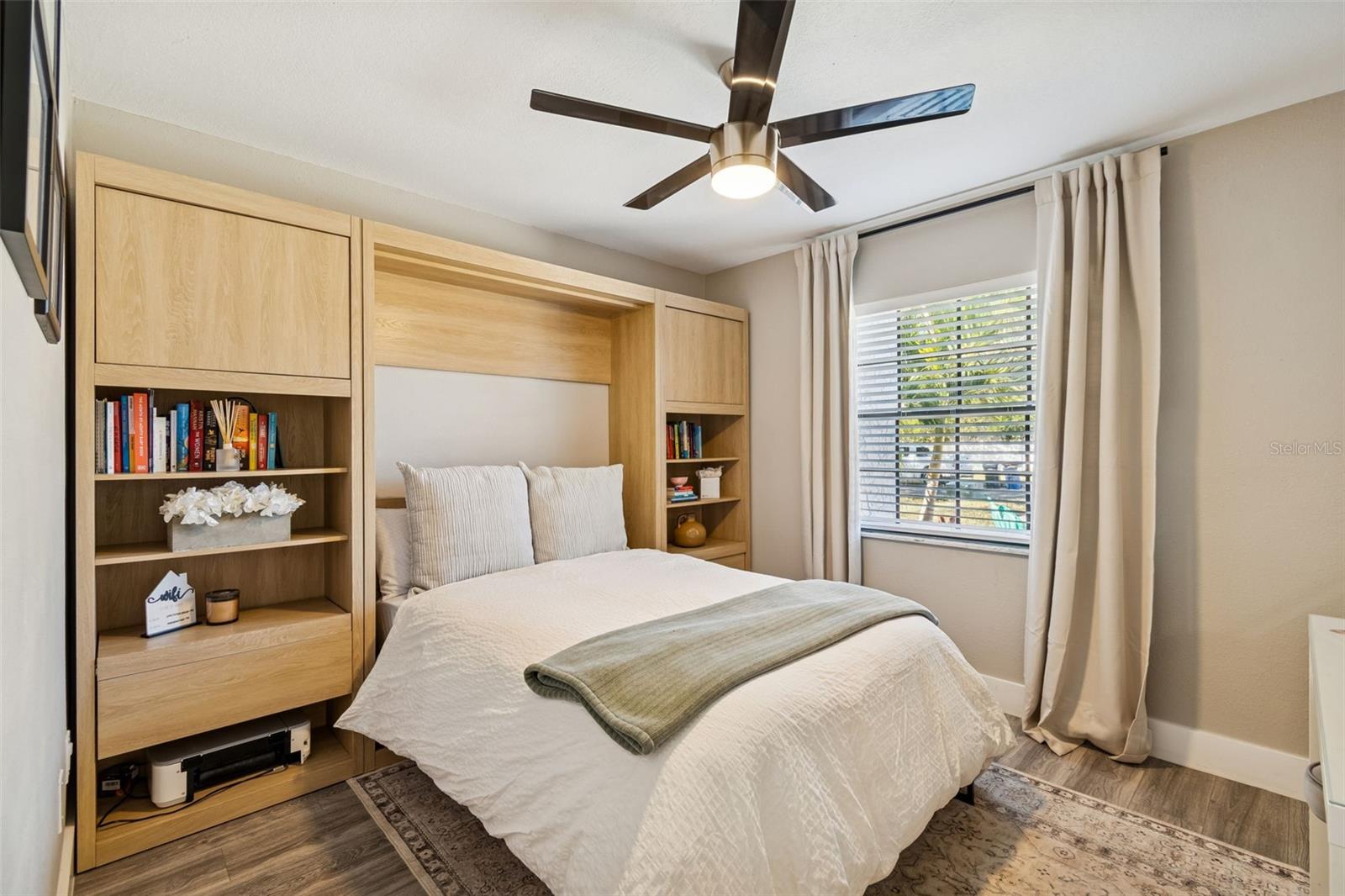 Bedroom 3 w/ Murphy Bed Down (Guest Room/Office)