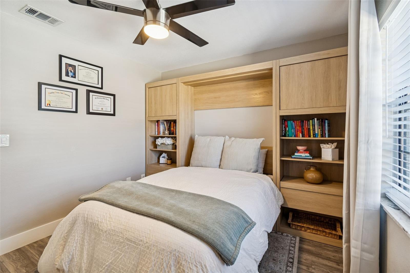 Bedroom 3 w/ Murphy Bed Down (Guest Room/Office)