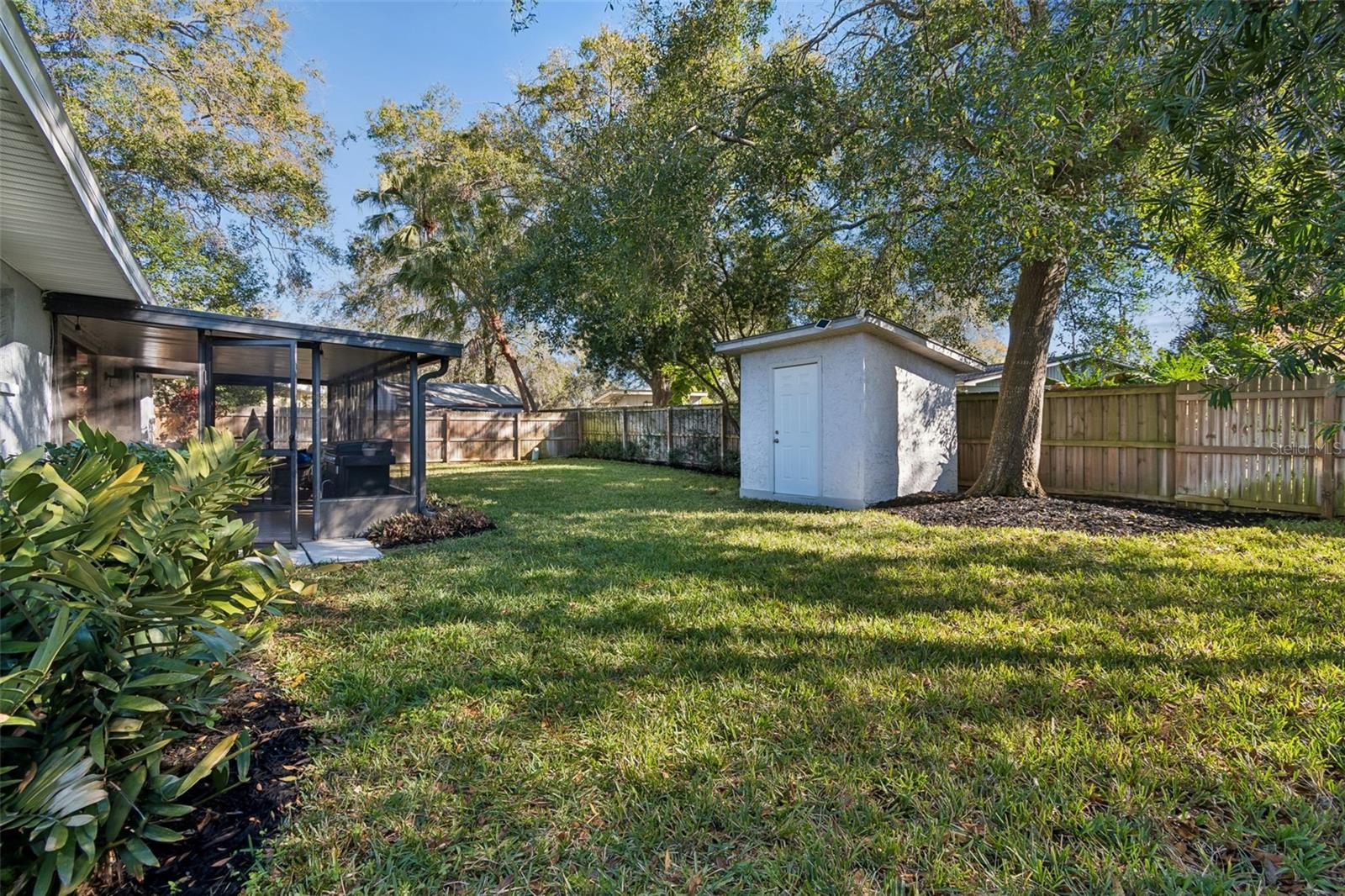 Spacious Backyard w/ Storage Shed