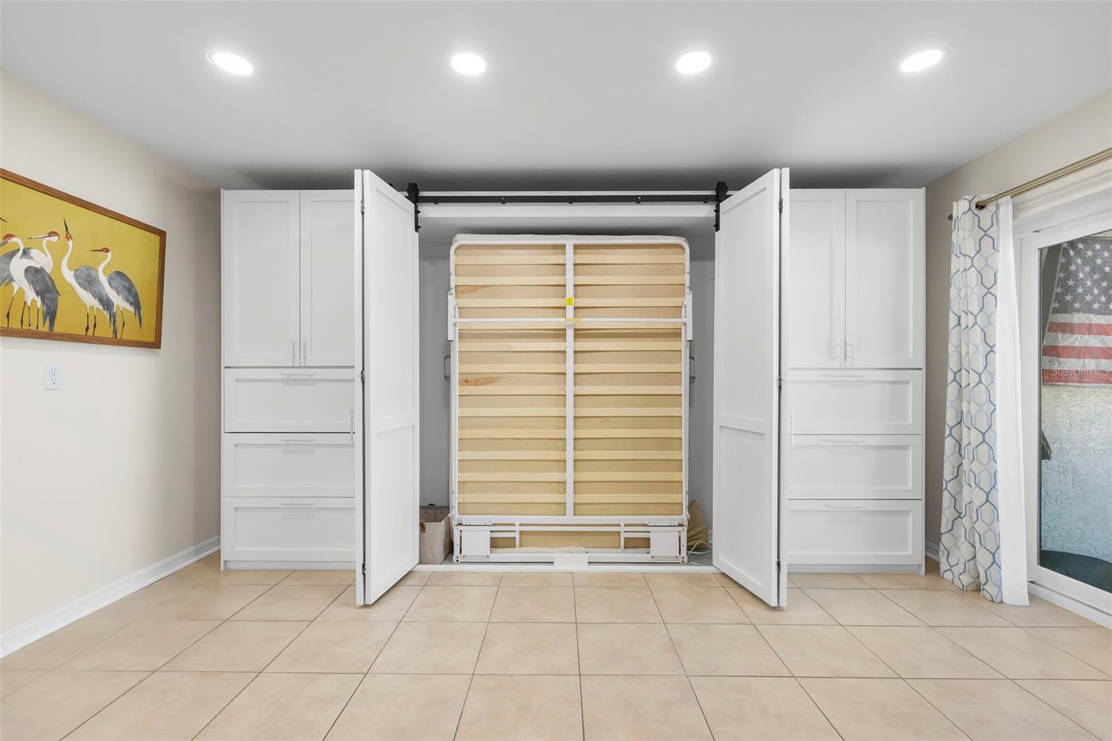 Mother-in-Law Suite on first level-includes Murphy Bed built-in