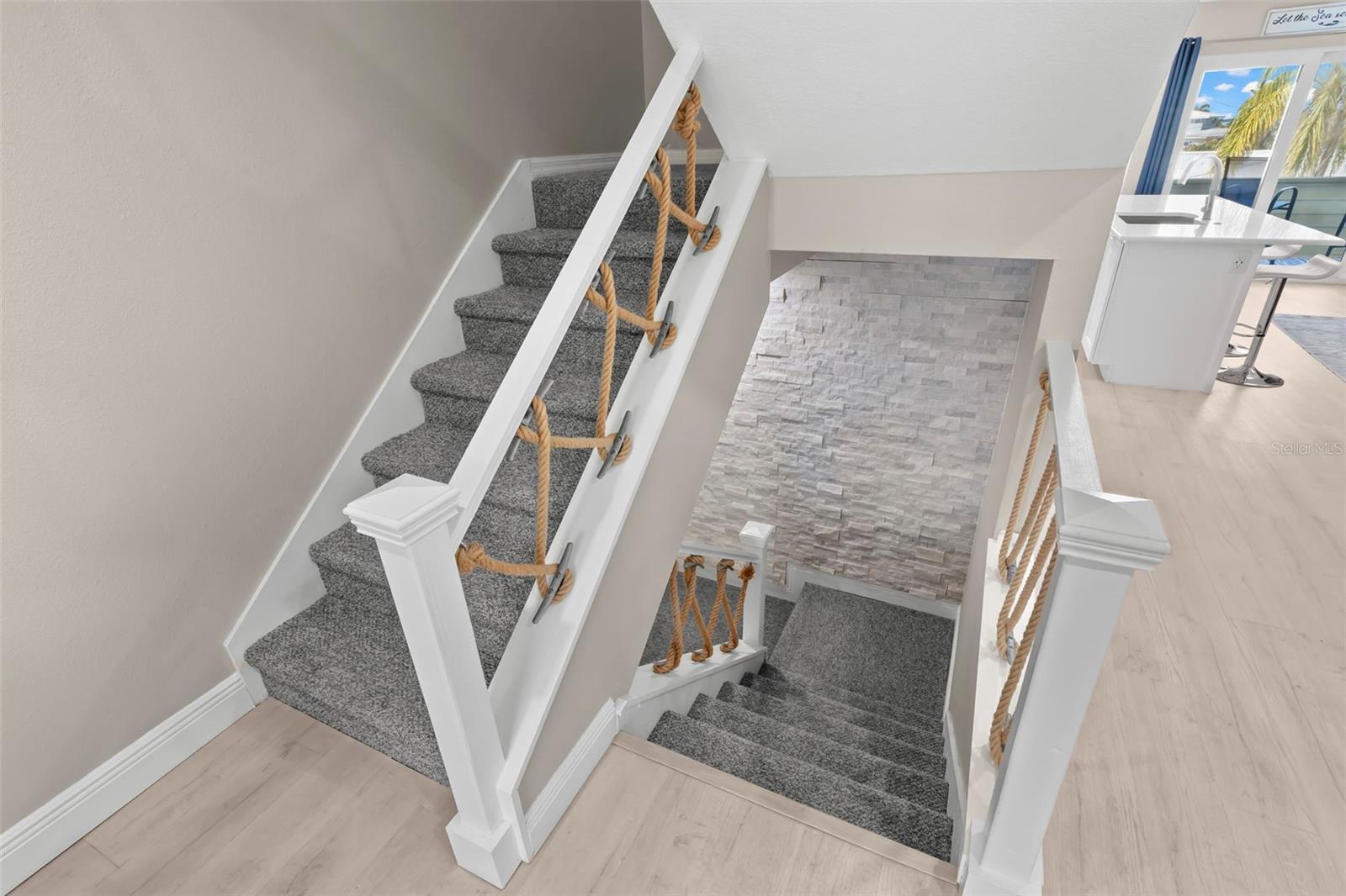 Hallway to 2nd Level and main living space.