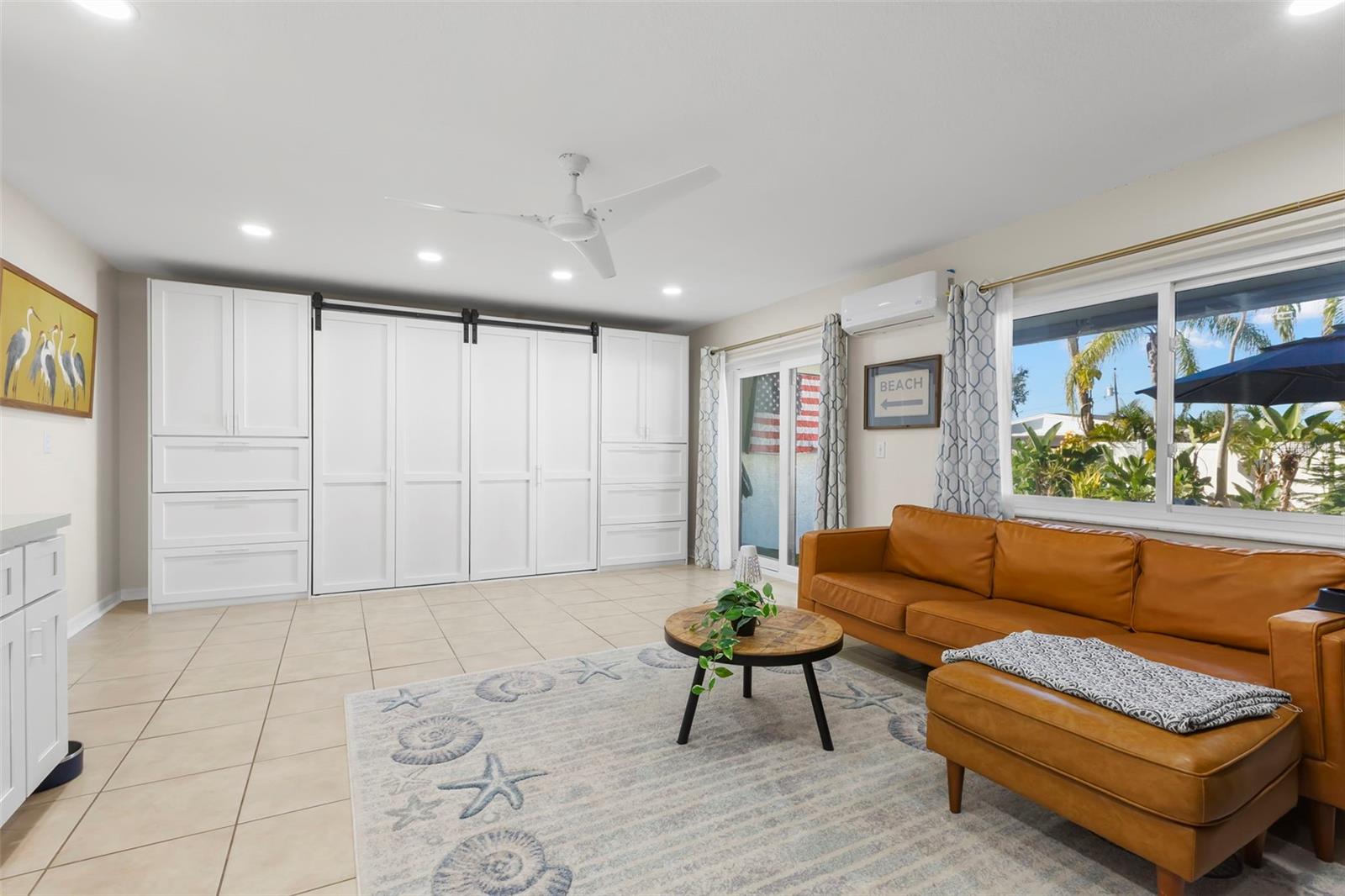 Mother-in-Law Suite on first level-includes Murphy Bed built-in