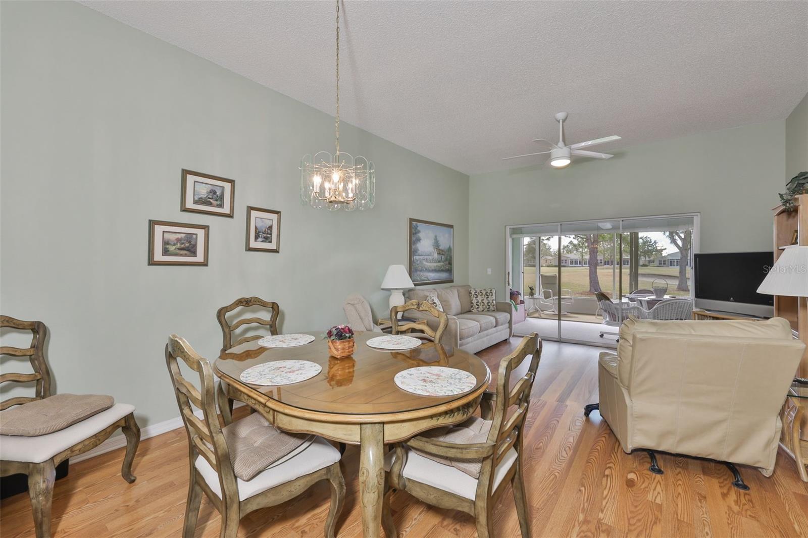Dining Room and Living Room