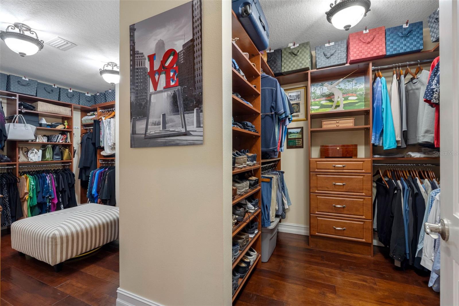 ... .. Master  Suite Enjoys  Two Enjoined Closets  Which Can Be Accessed From Two Sets Of Parlor Doors.. Refer To  Floorplans .. Very User Friendly Space.