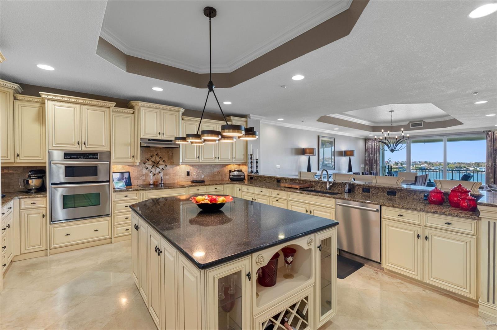 ...Flawless Layout Of The Kitchen -  Easy To Maneuver - Professionally Designed. - The Kitchen Dimensions Perfectly Compliment The Great Room.