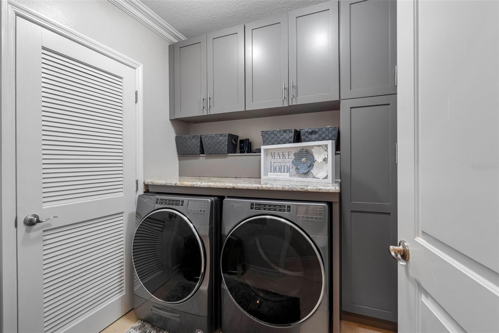 Laundry Room - Location off Main Guest Suite ( Bedroom #2 ). Refer to Floorplans & Video for Location & Size.