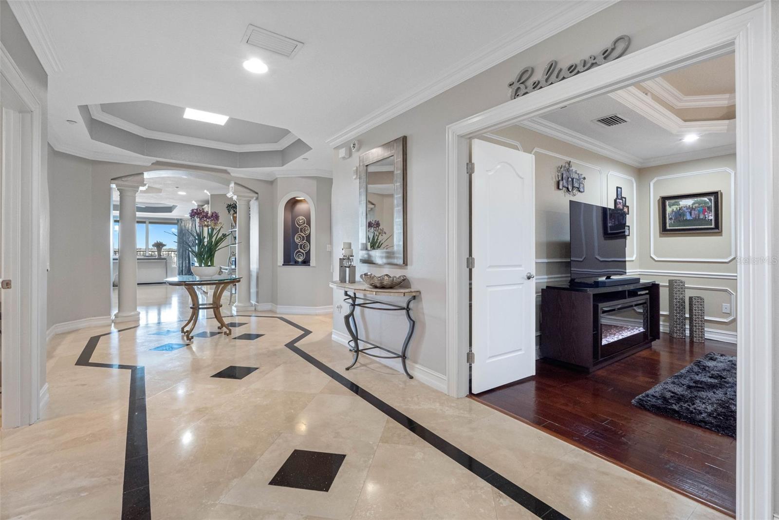 ..  Bedroom #4 on Right off Entrance Foyer.