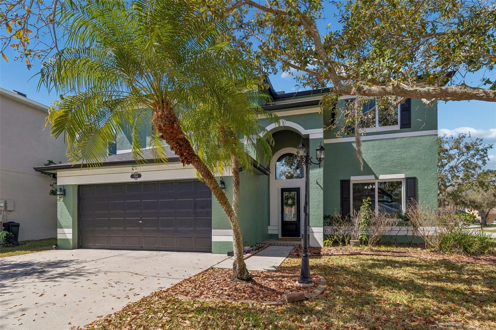 Freshly painted exterior