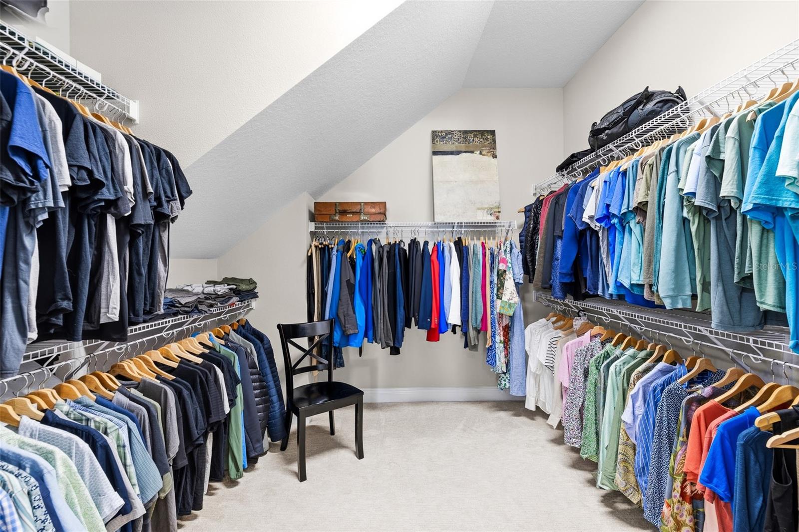 Ample Primary Walk-in Closet
