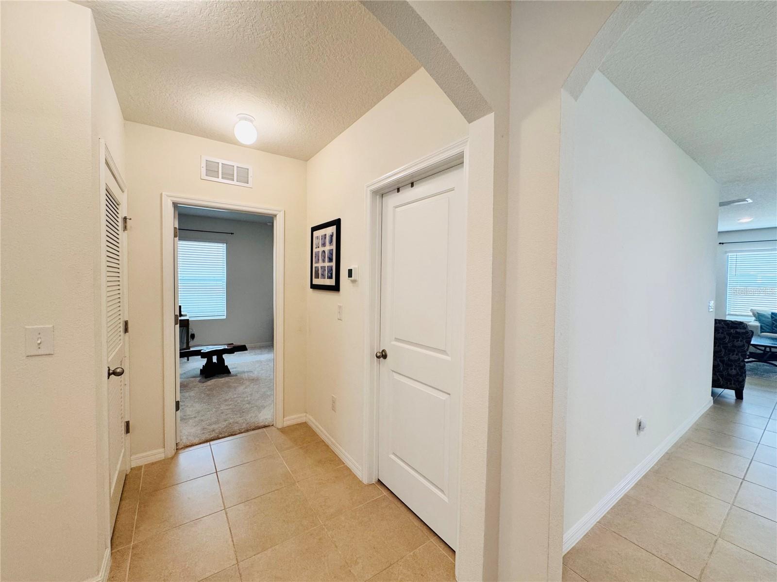 Common Area - Bedroom 4 - Laundry Room - Garage