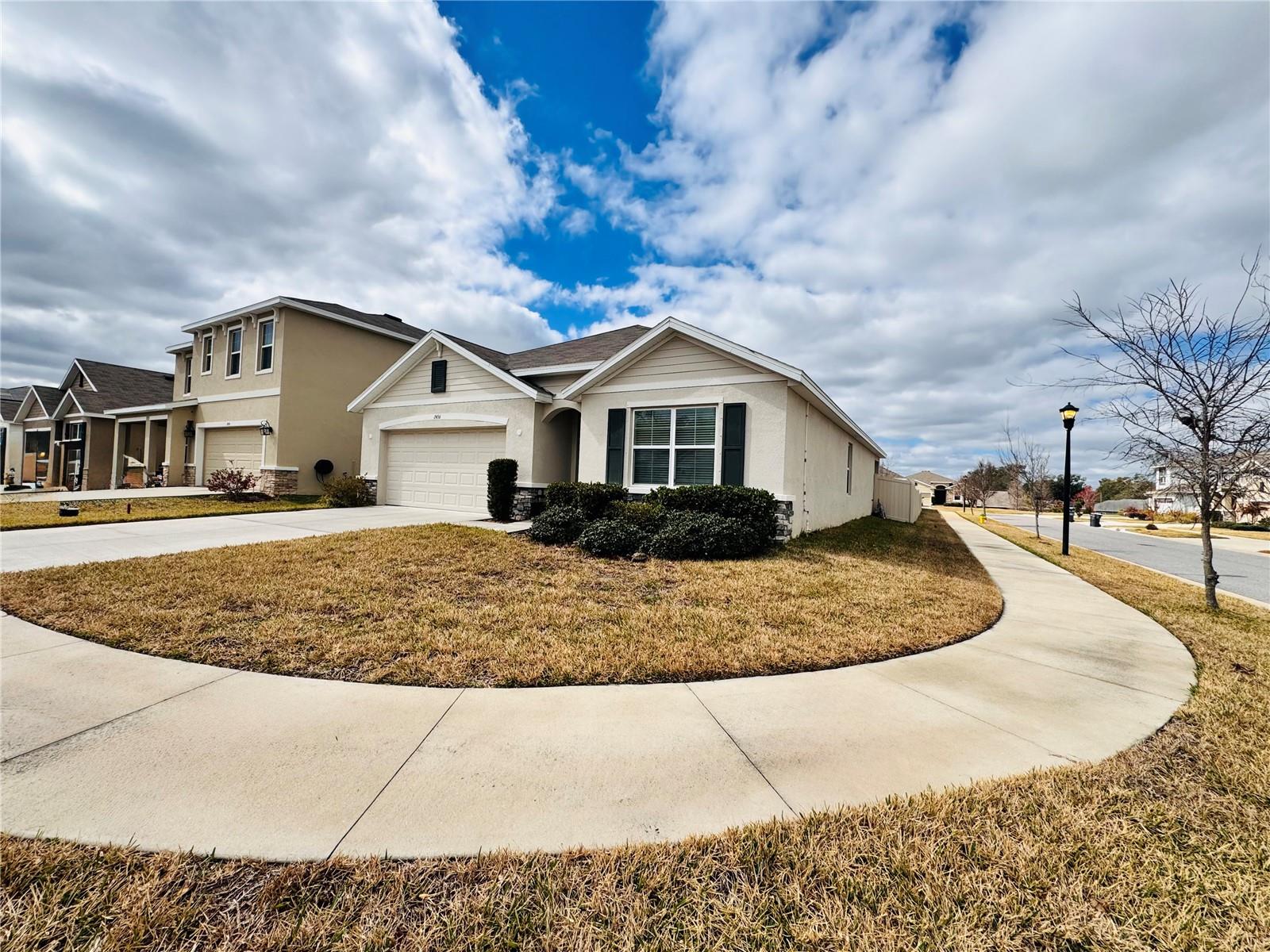 Front Exterior - Corner Lot