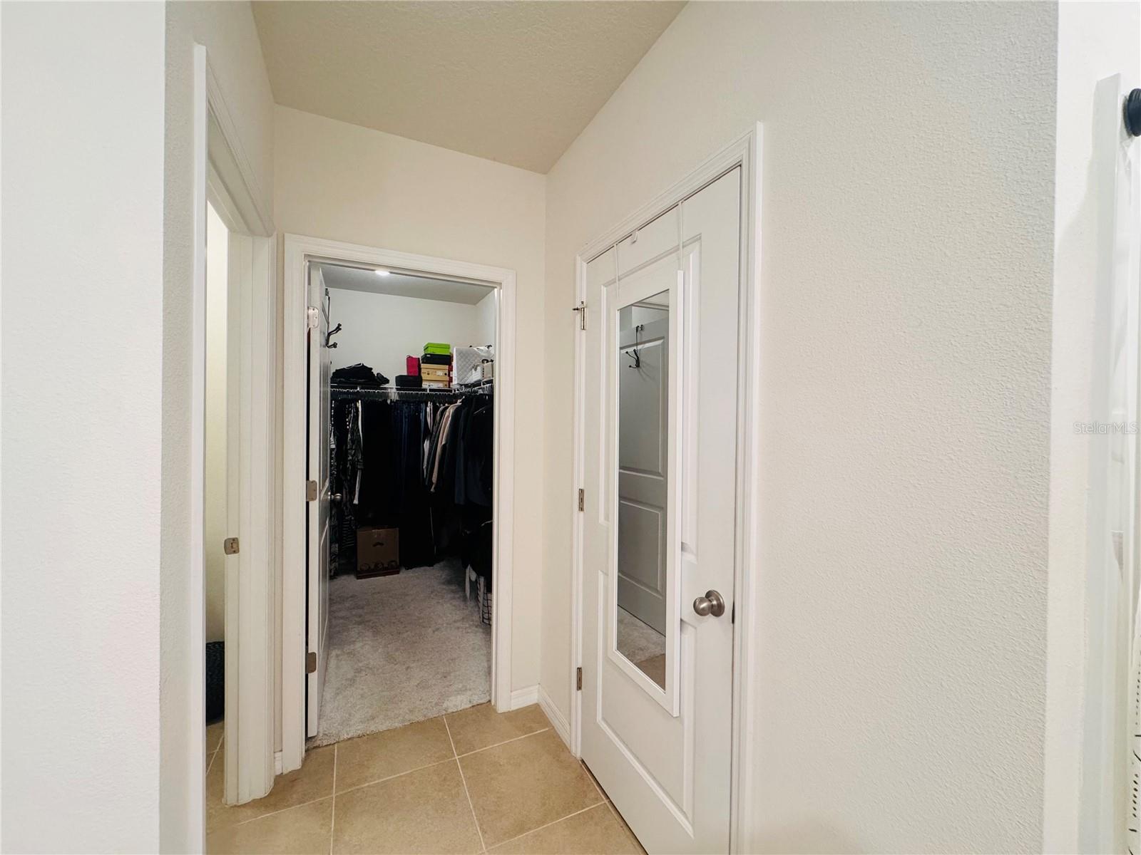Primary Bathroom - Walk-in Closets