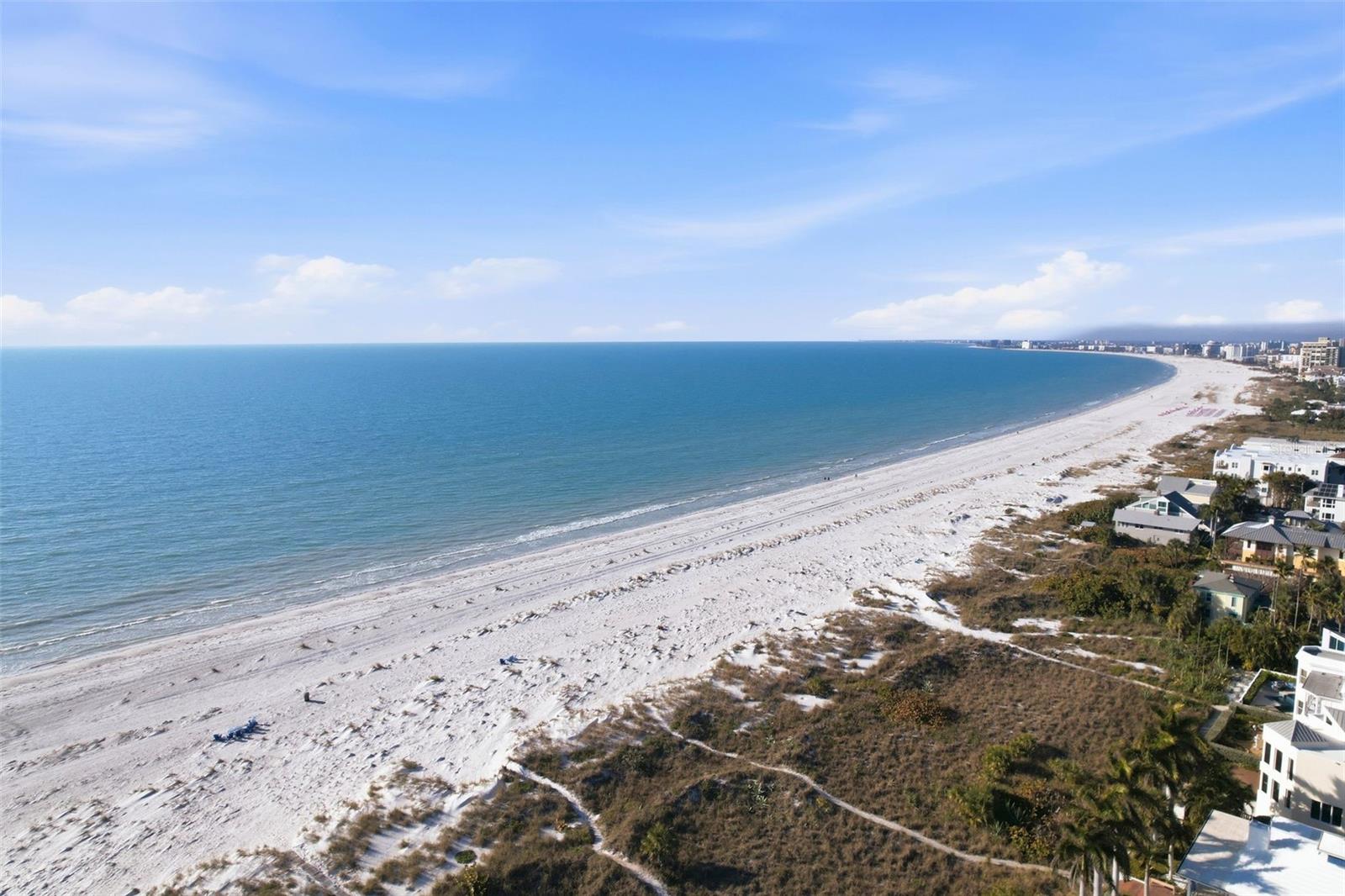 Just steps from the beach