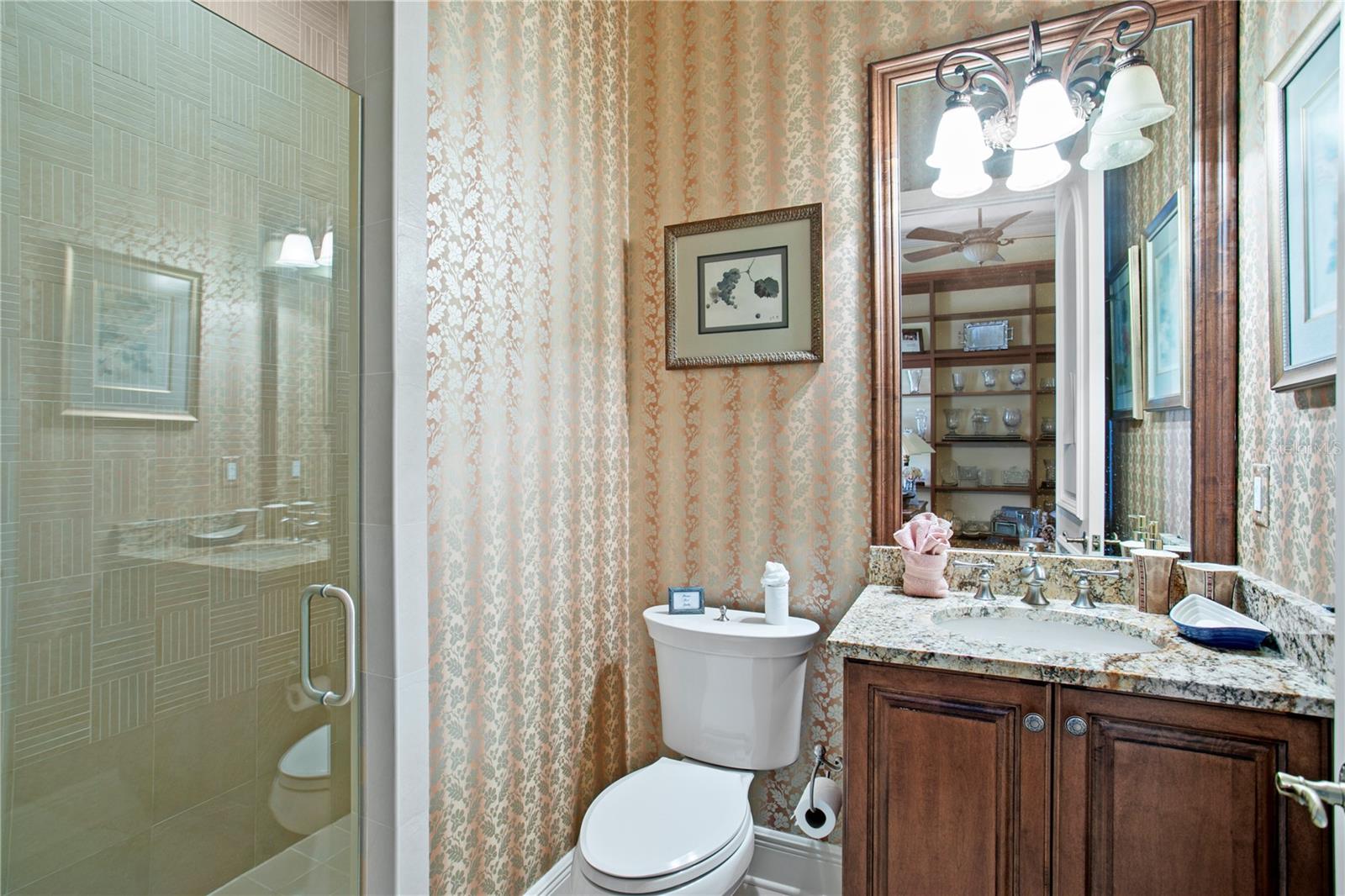 Adjoining Guest Bath