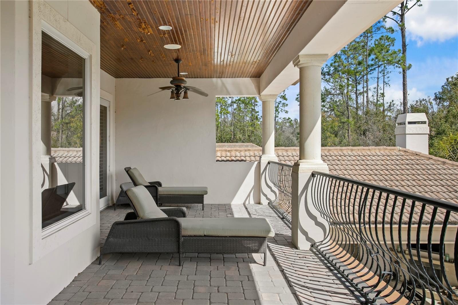 Upstairs Balcony off Bedroom 3 & 4