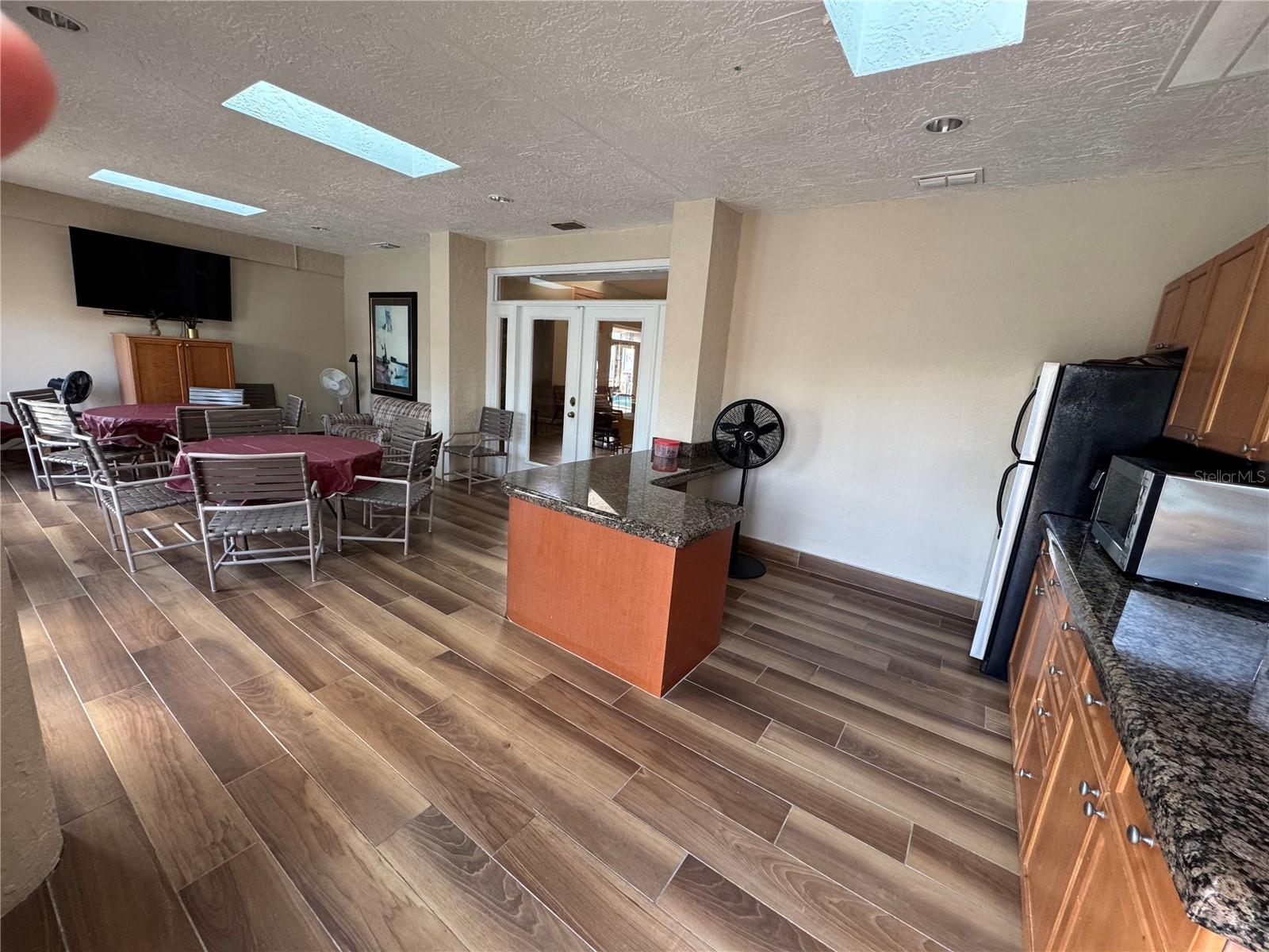 Clubhouse , pool side