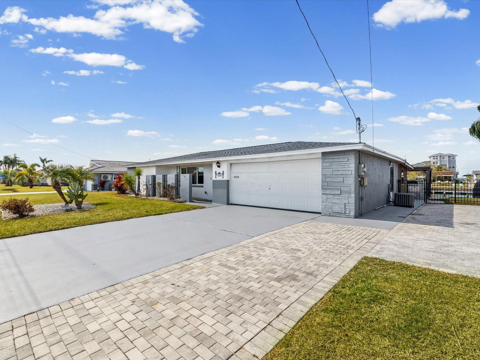 Rare 2 car garage waiting just for you!