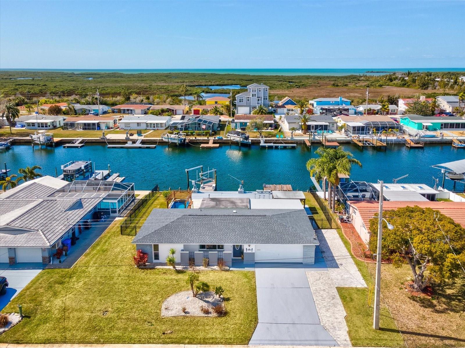 large fenced in yard to keep the fur babies home!