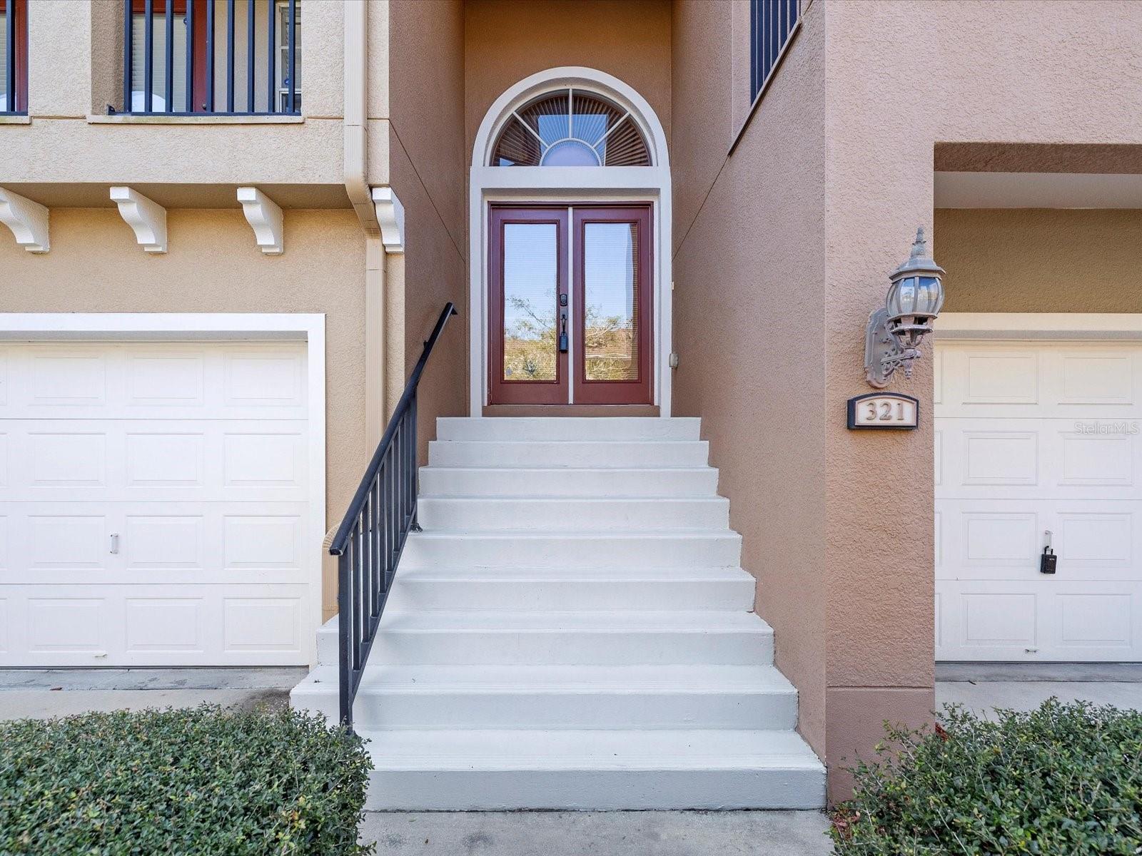 Stairway to Front Door