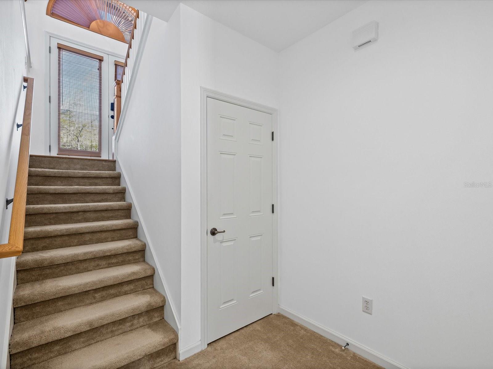 1st floor to 2nd floor stairs.