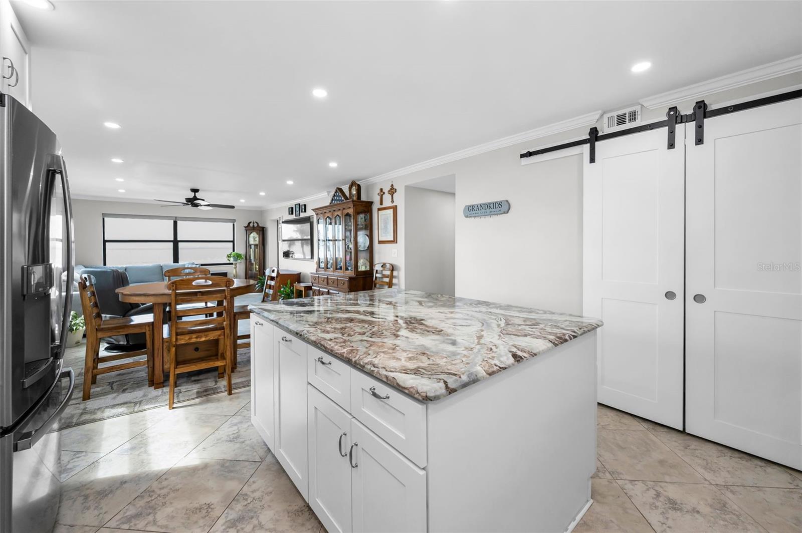 Customized Center Island with extra storage