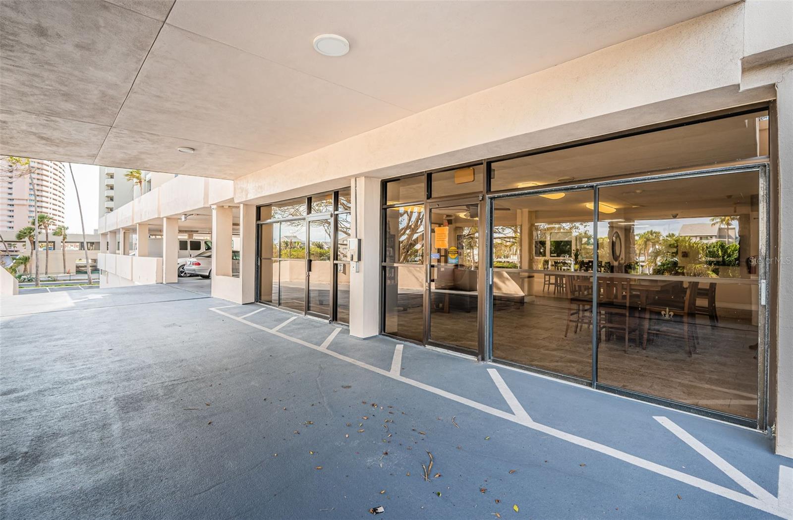 Entrance into the Lobby