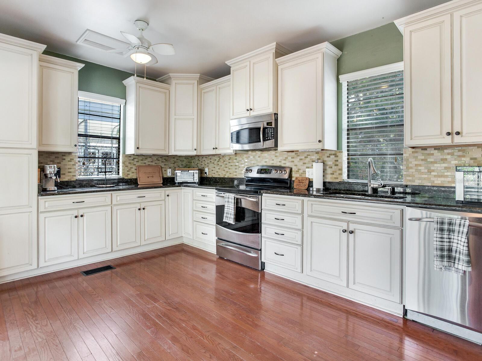 Spacious Upgraded Kitchen