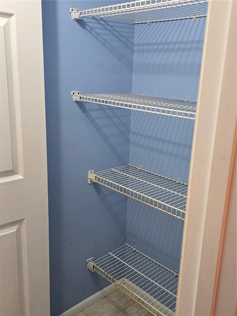 2nd Bath linen closet