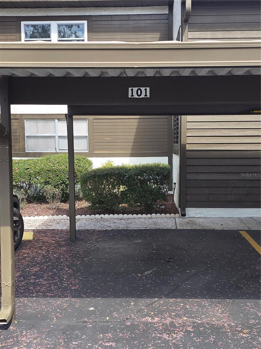 Assigned Parking in front of unit