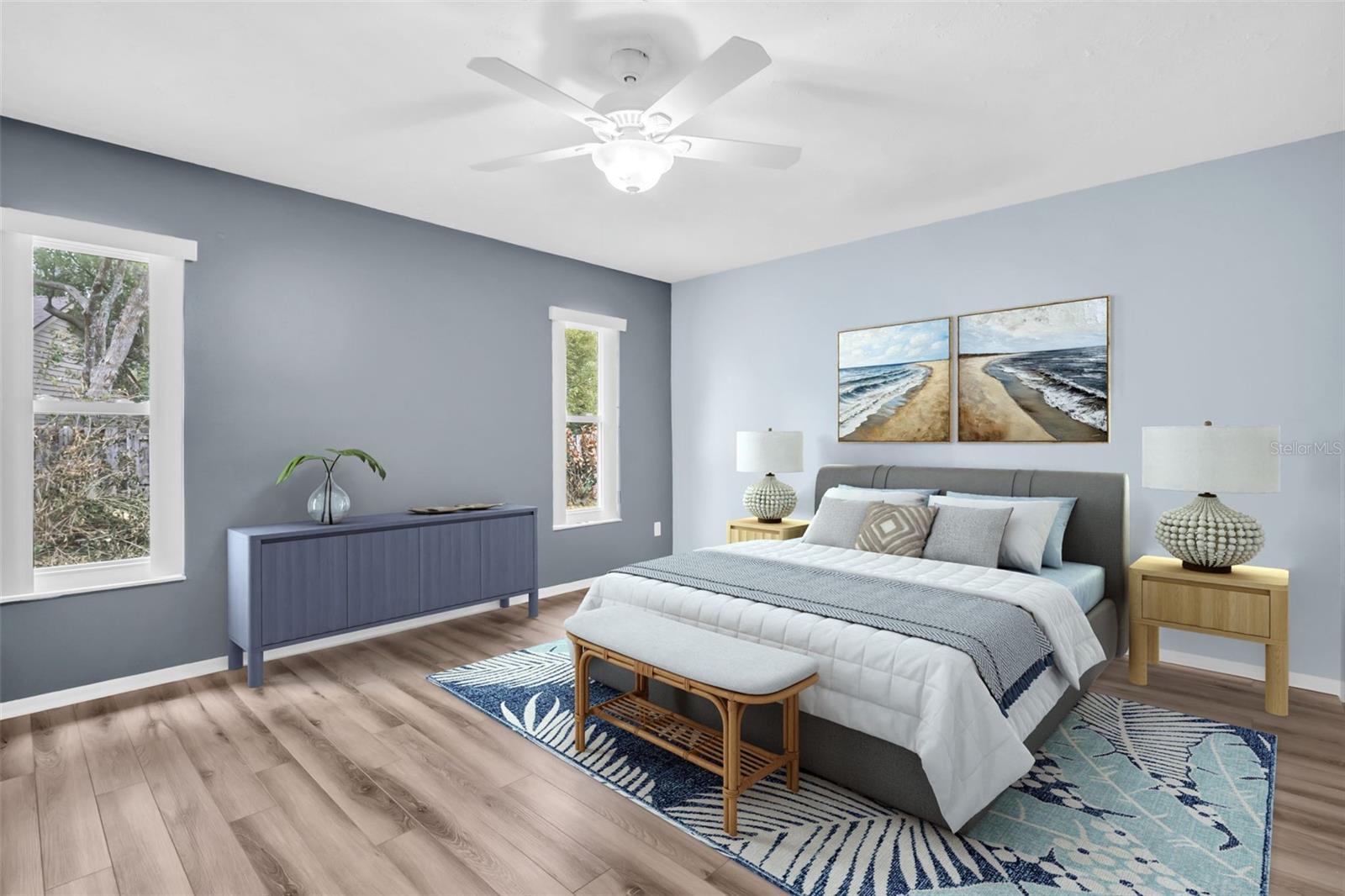 Primary retreat is a true oasis with green views and no rear neighbors~