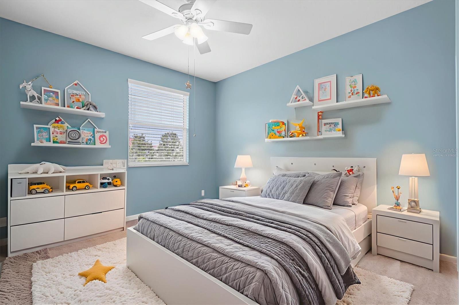 Bedroom 2 - Virtually staged