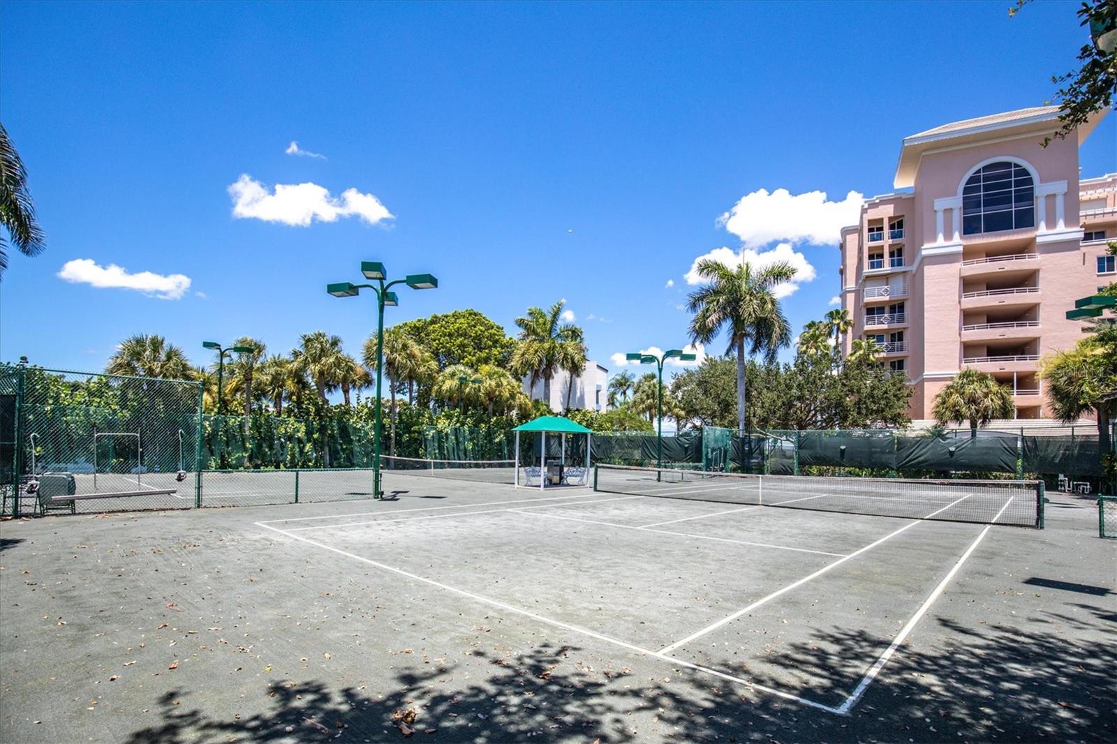 Tennis courts