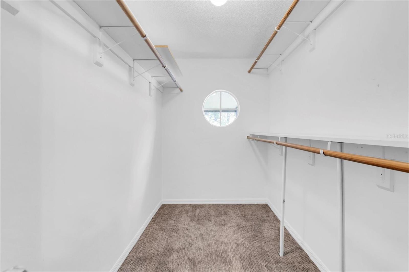 Primary Walk in Closet