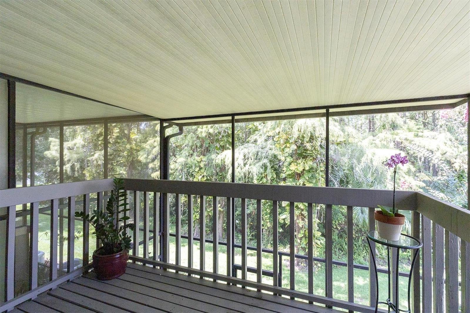 Covered Balcony off Primary