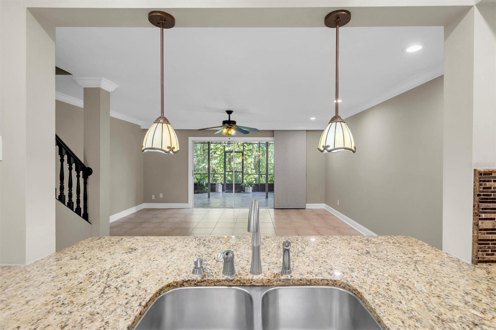 View of Living room/outdoors