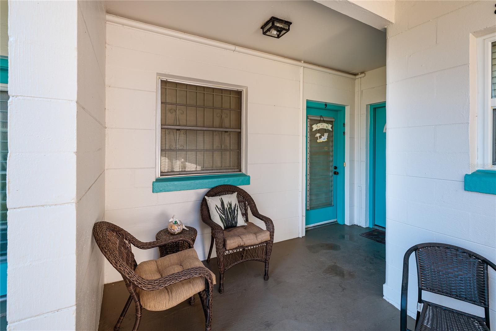 Front porch outside  front door