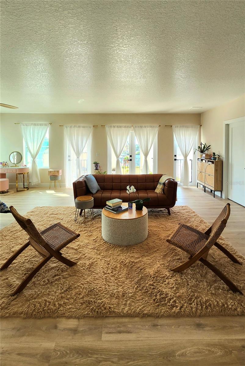 Spacious master bedroom