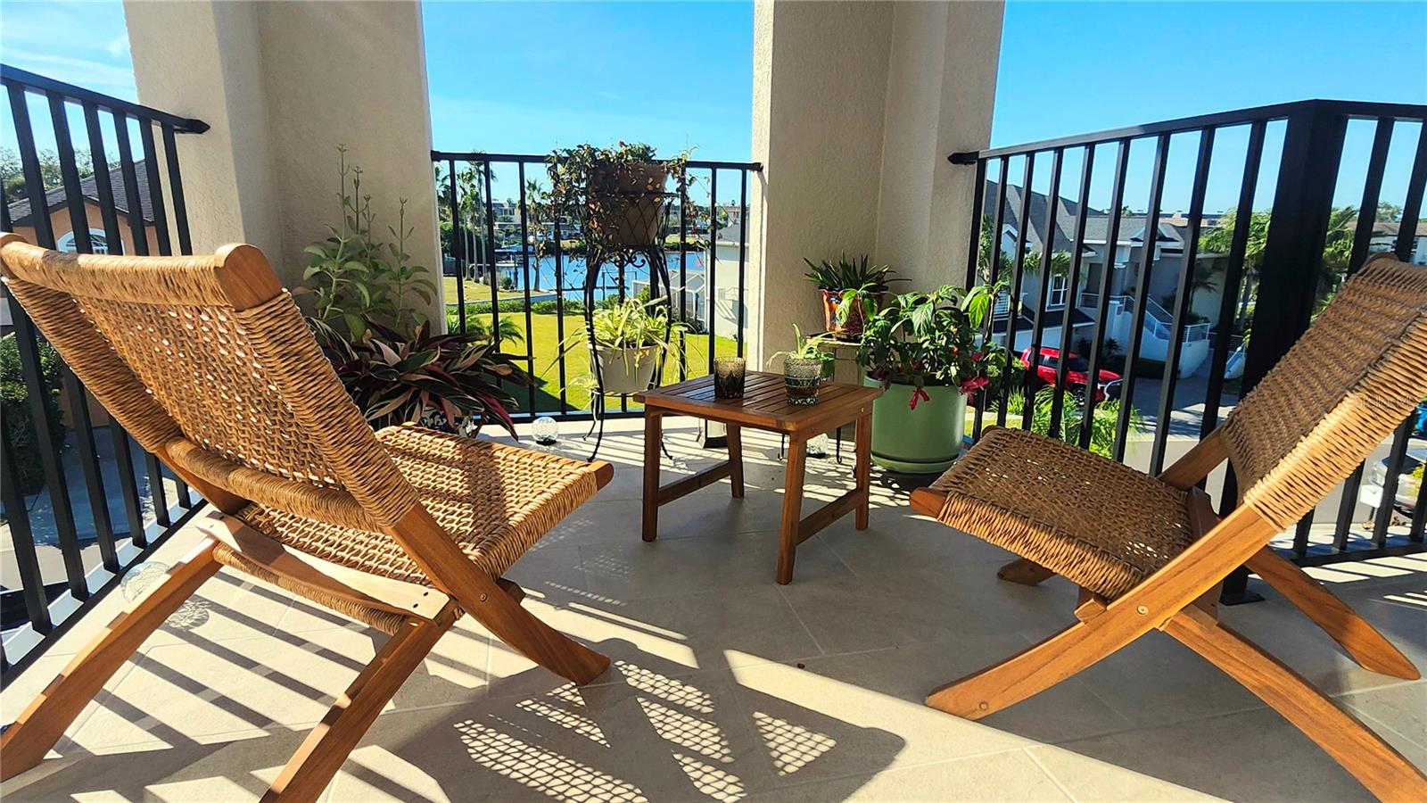 Third floor balcony front of the house
