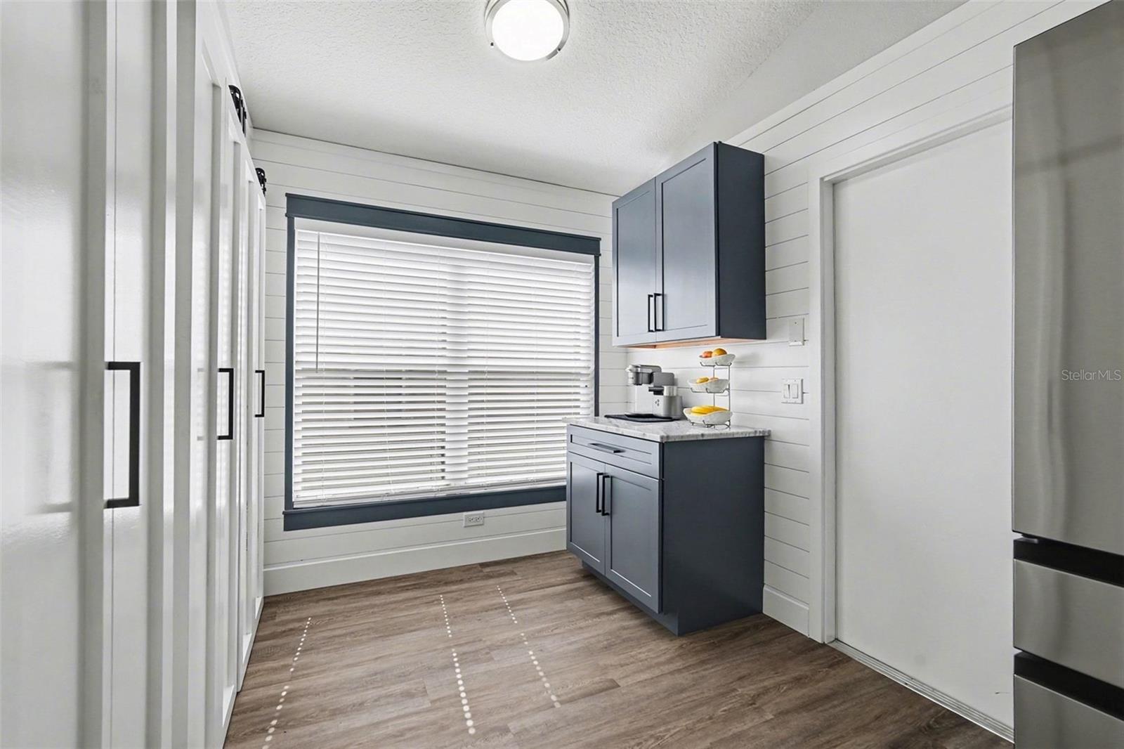 Added cabinetry (Beverage Bar)