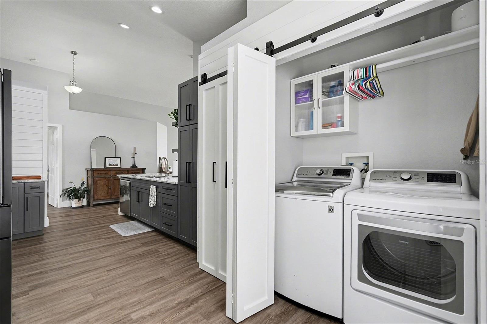 Laundry Closet: Washer and Dryer Included