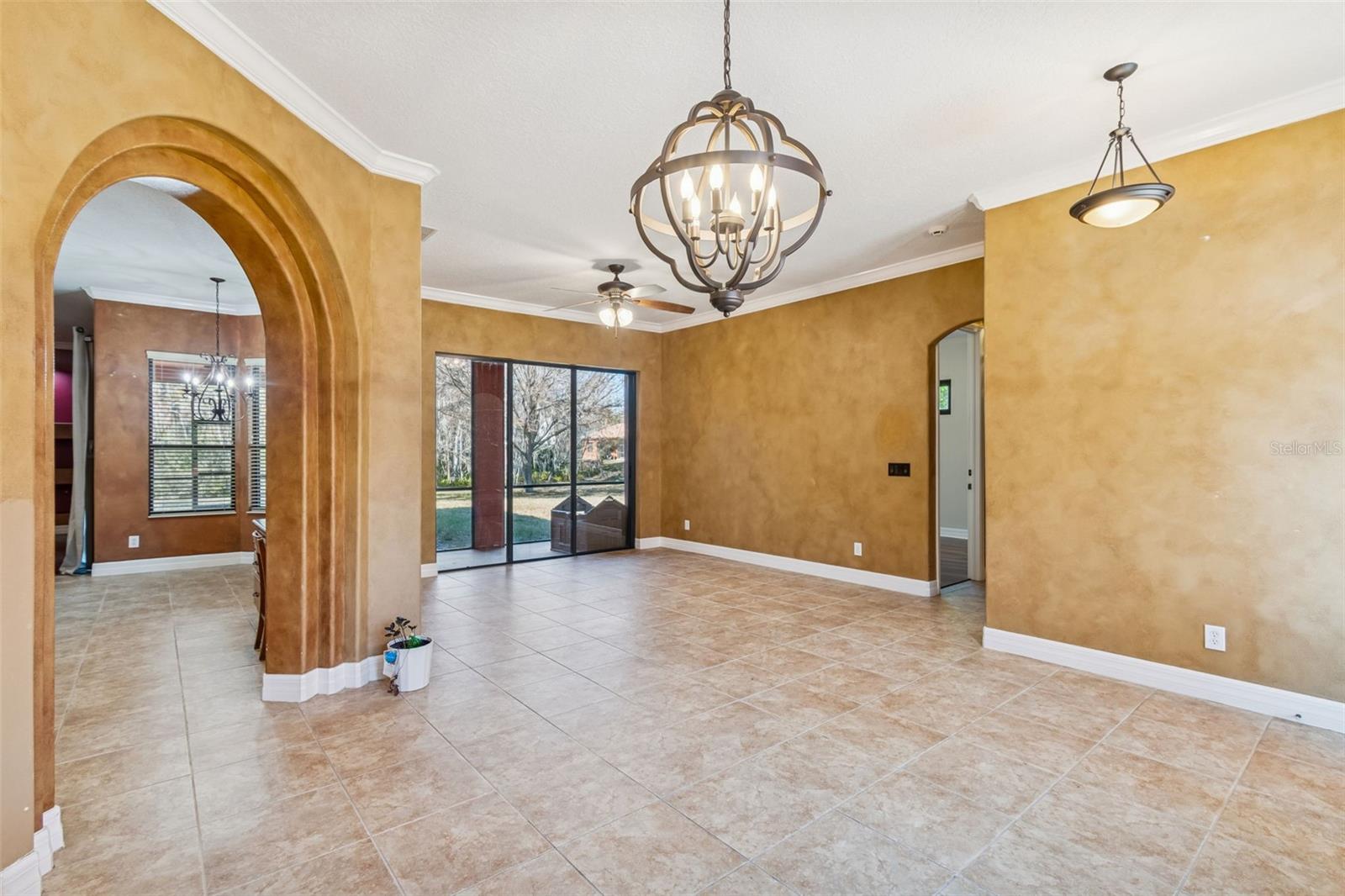 View from dining room