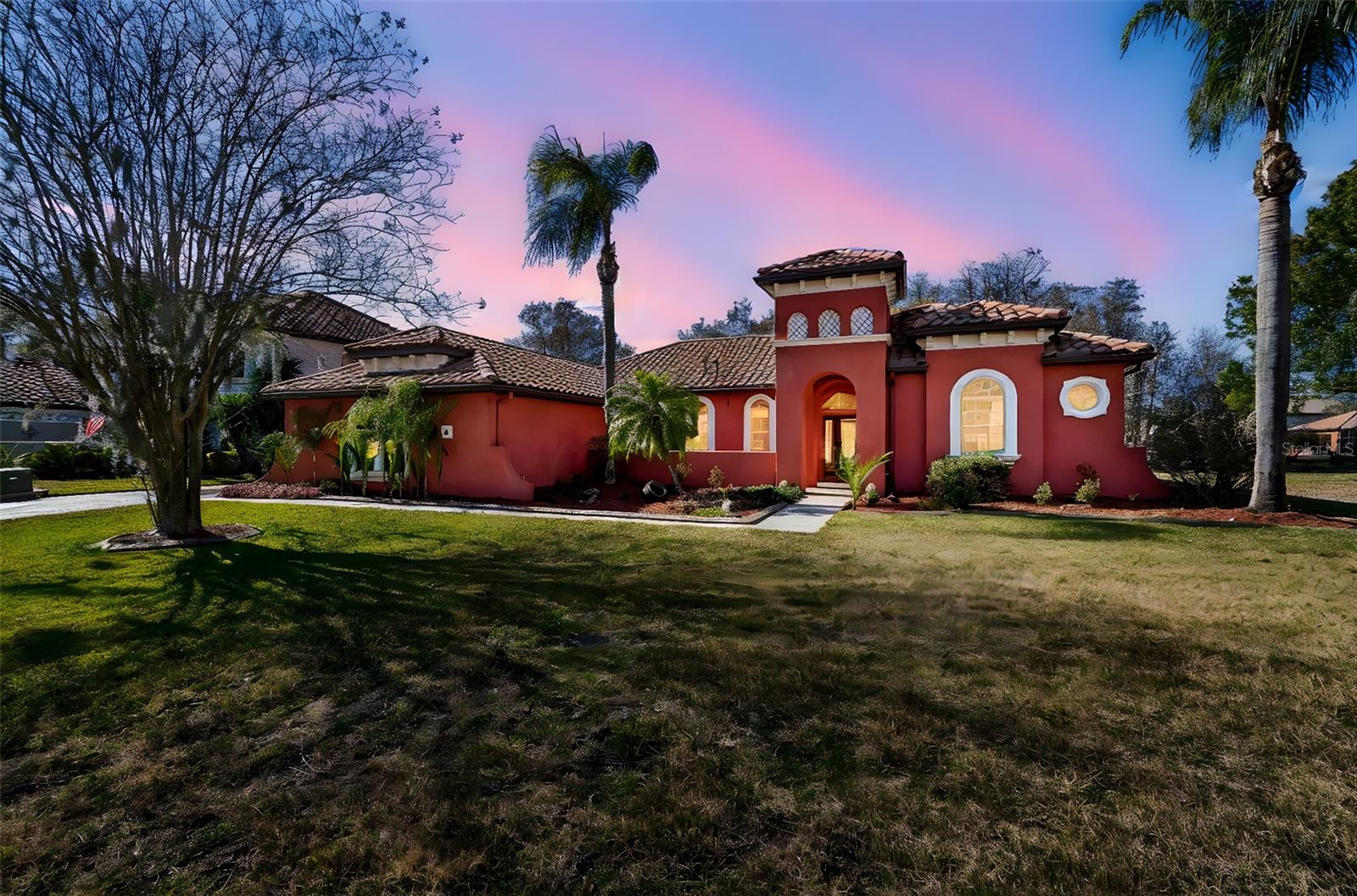 Twilight front exterior