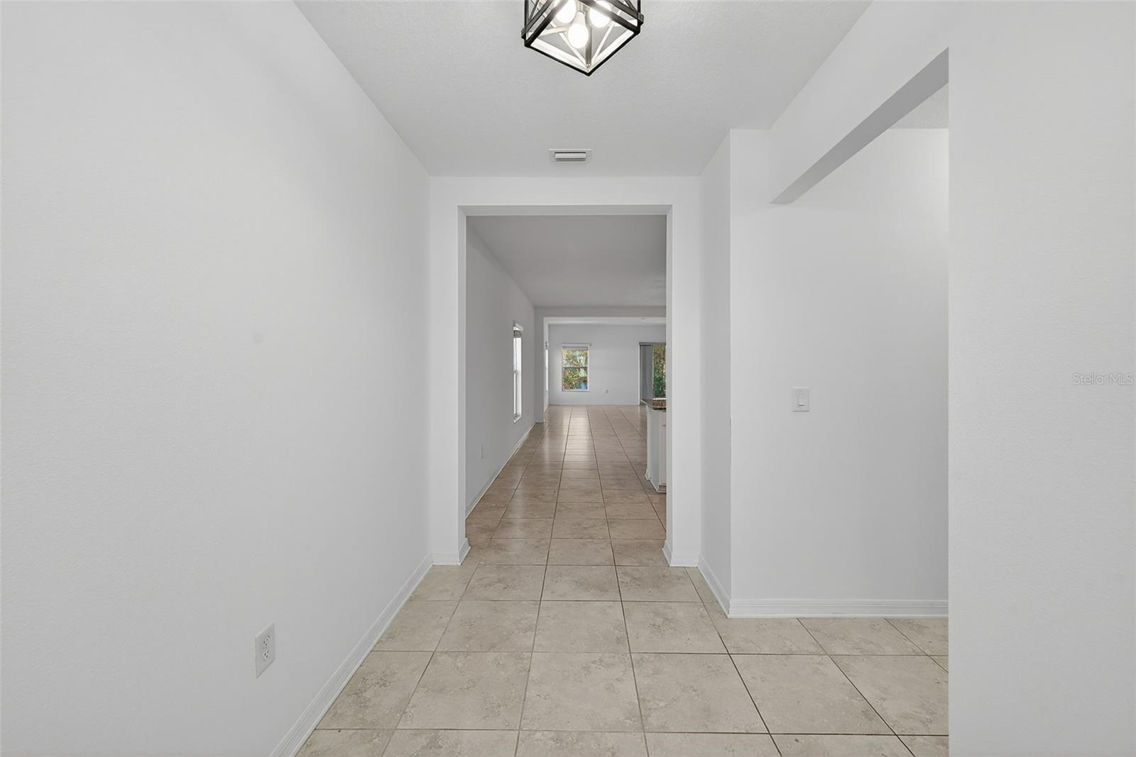 FOYER TO LIVING DINING