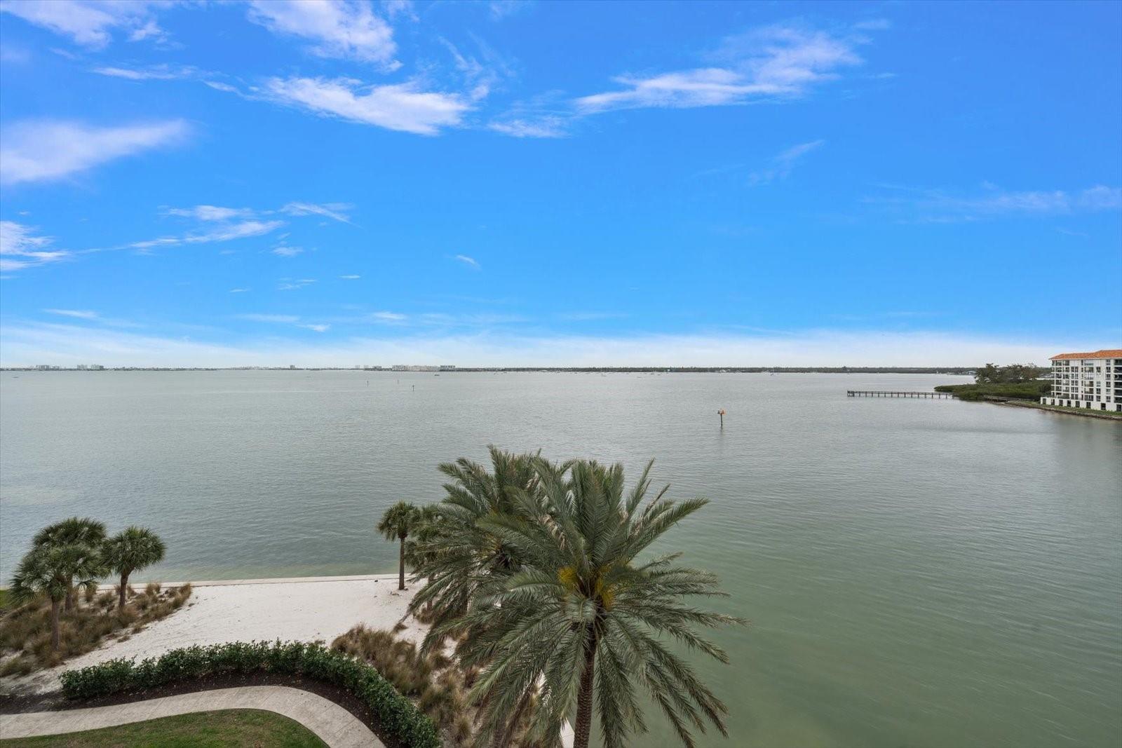 Another view from the north facing balcony