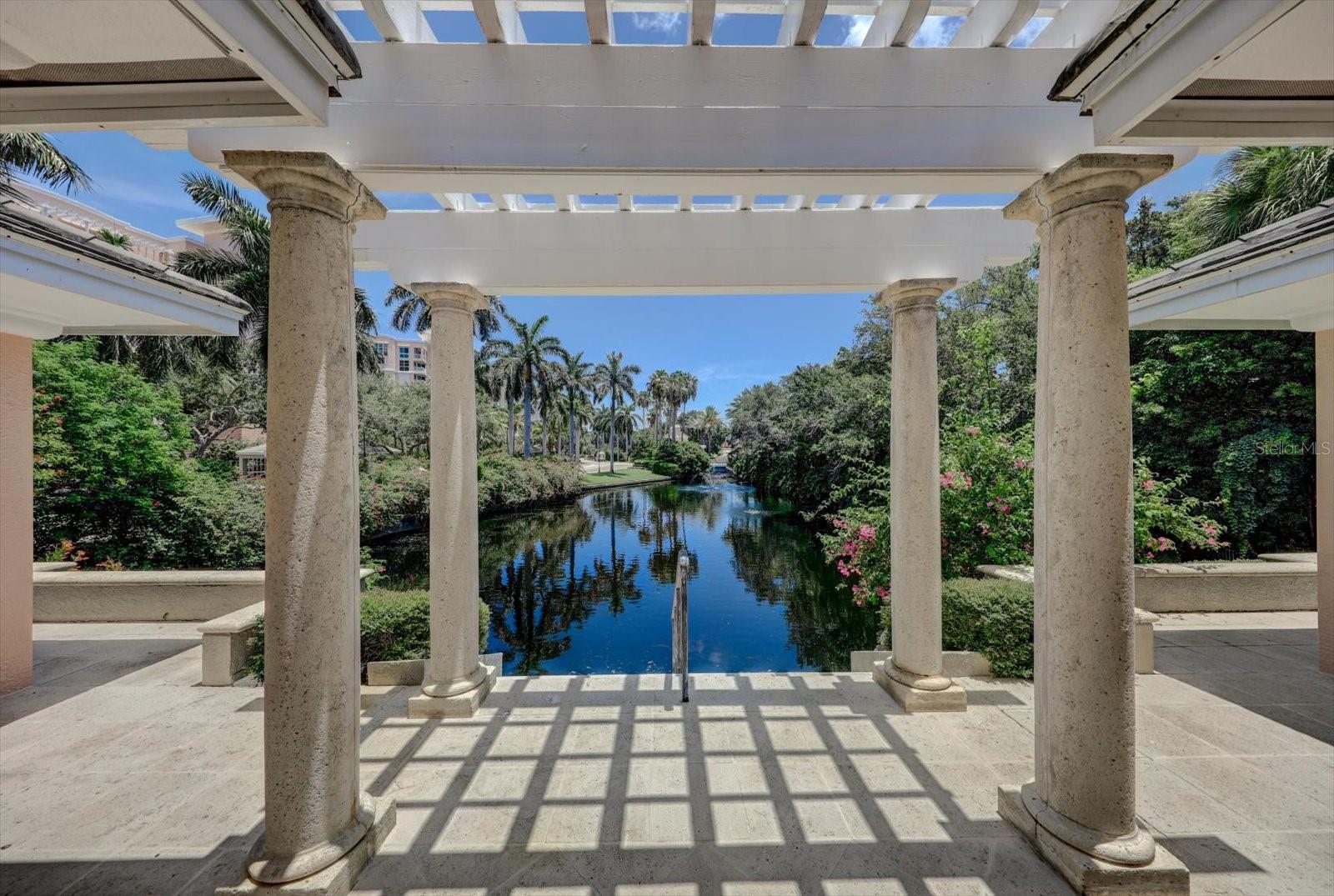 Lovely grounds.  This is just outside the Arbor House (clubhouse)