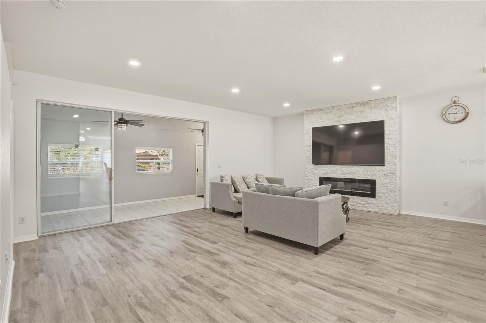 Living Room & Sunroom